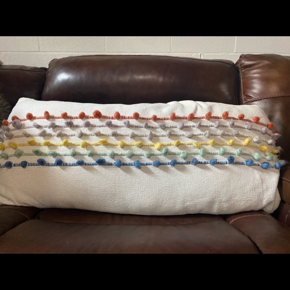 Cotton long pillow